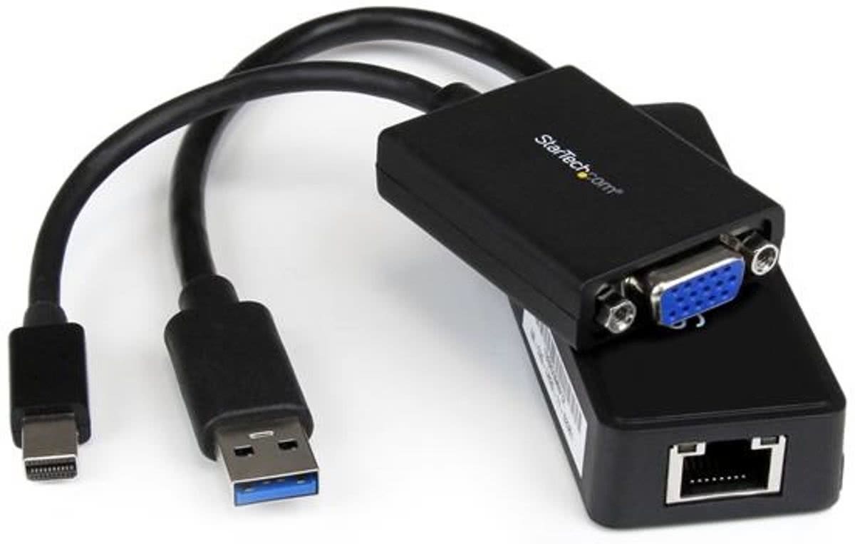 StarTech.com Lenovo ThinkPad X1 Carbon VGA- en gigabit Ethernet-adapterset MDP naar VGA USB 3.0 naar GbE