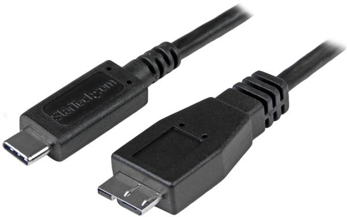 StarTech.com USB 3.1 USB-C-naar-Micro-B-kabel 1 m