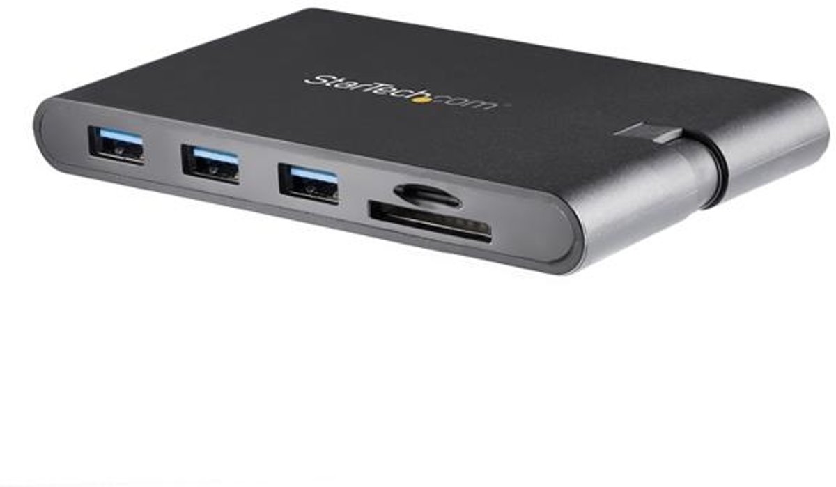 StarTech.com USB-C adapter met HDMI en VGA 3x USB 3.0 SD/Micro SD 85W PD 3.0