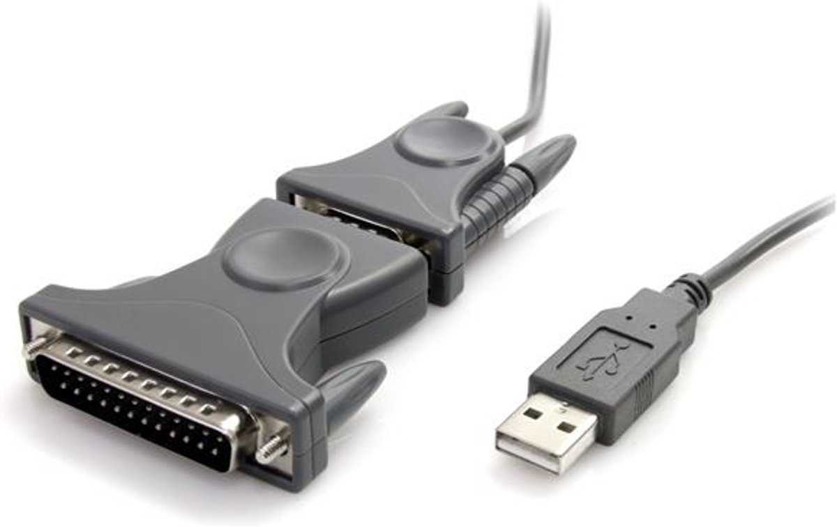 StarTech.com USB naar RS232 DB9/DB25 Seriële Verloopkabel M/M