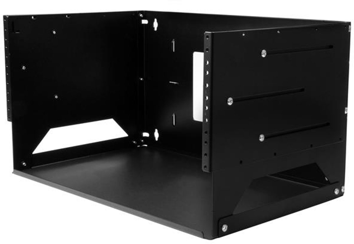 StarTech.com Wand monteerbaar server rack ingebouwd schap wandkast massief staal 4U