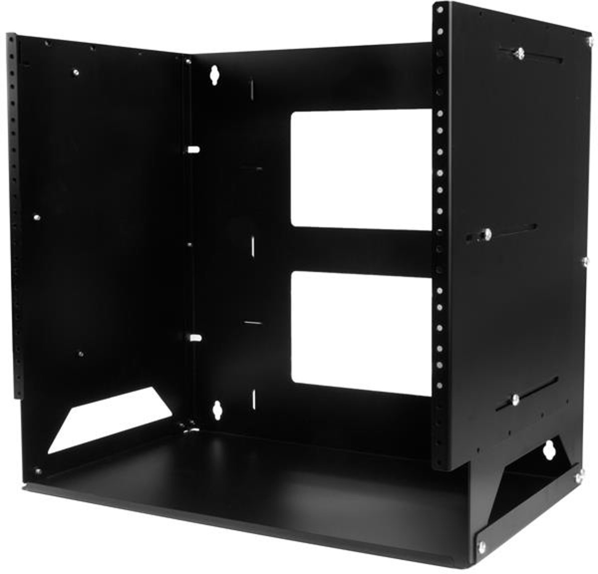 StarTech.com Wand monteerbaar server rack ingebouwd schap wandkast massief staal 8U