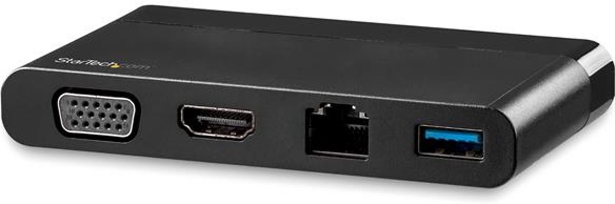 USB C Adapter - HDMI & VGA - 1xA - GbE