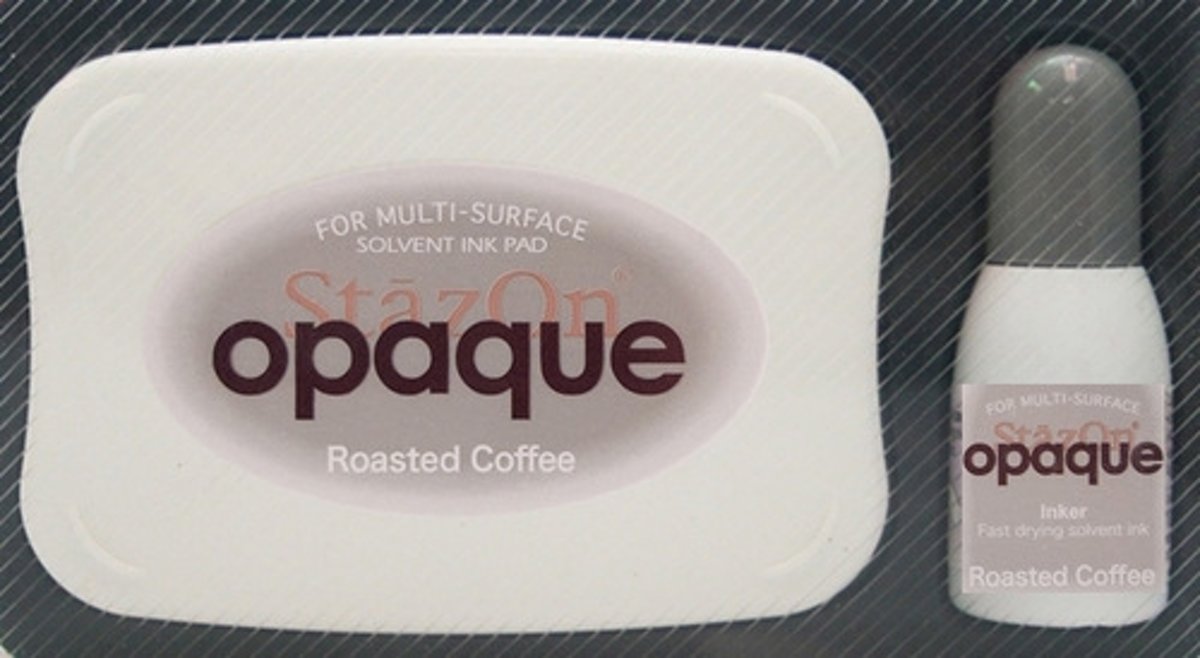 Stazon - Inktpad set - Opaque - Roasted coffee