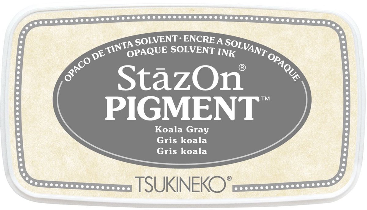 Stazon - Pigment  Stempelkussen - Koala Gray - 1 stuks