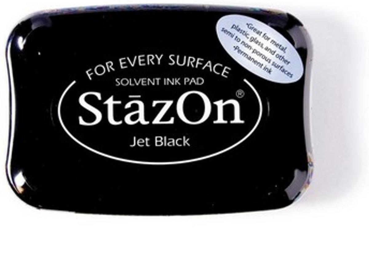   stempelkussen Jet Black SZ-000-031