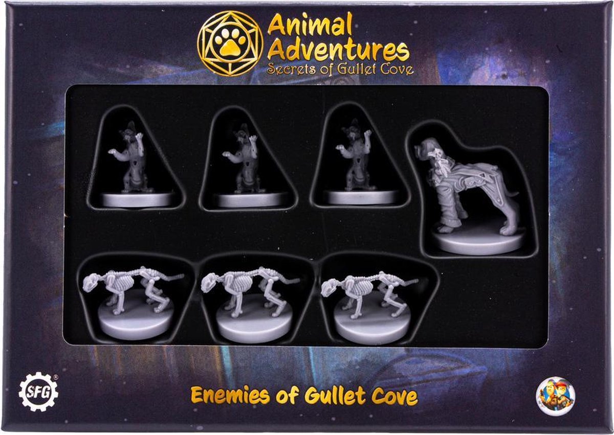 Animal Adventures: Cats & Catacombs - Enemies of Gullet Cove