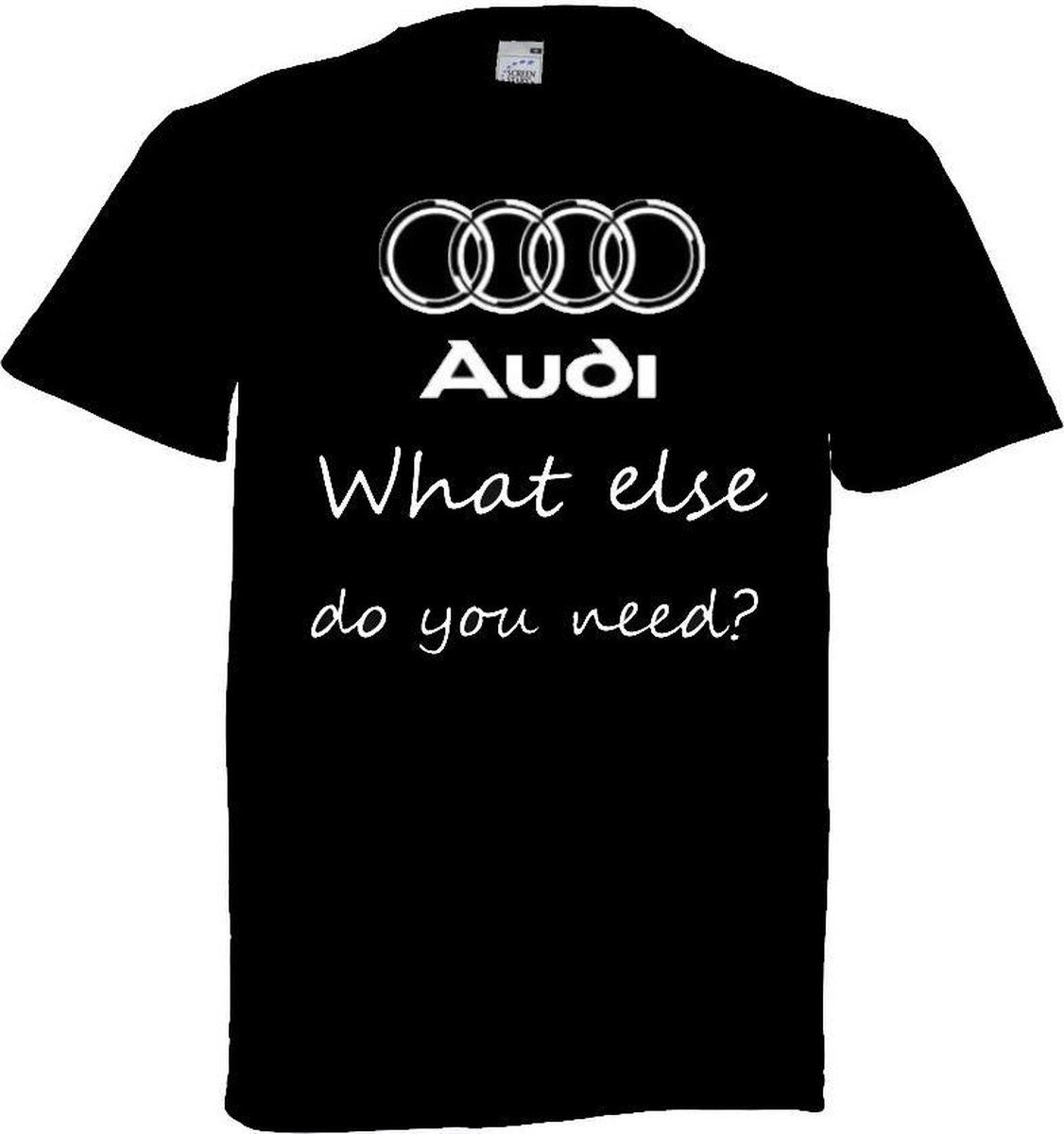 Audi T-shirt maat 3XL