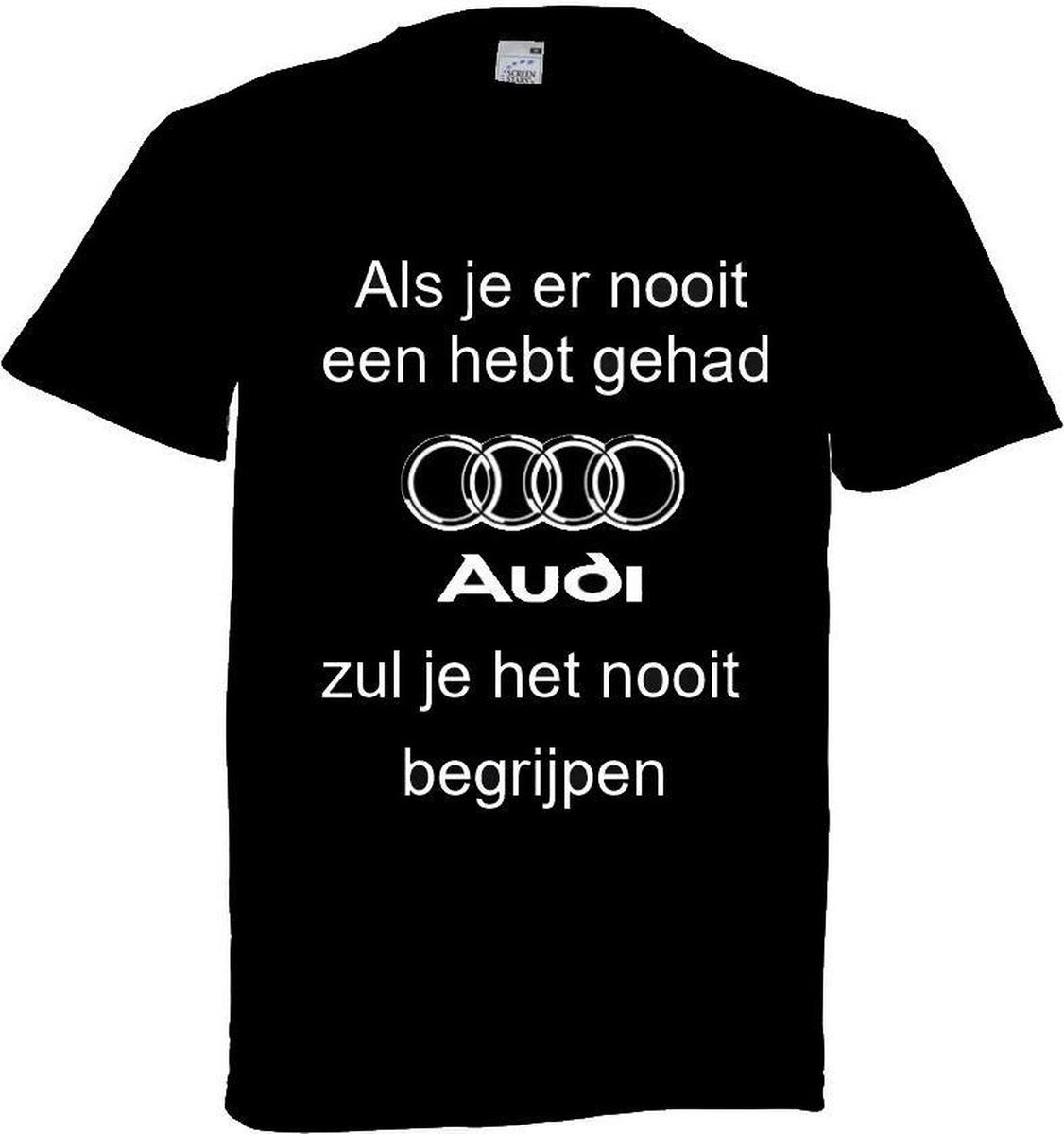 Audi T-shirt maat 4XL