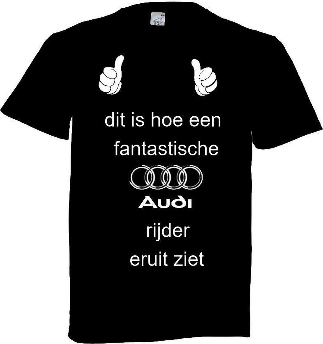 Audi T-shirt maat 5XL