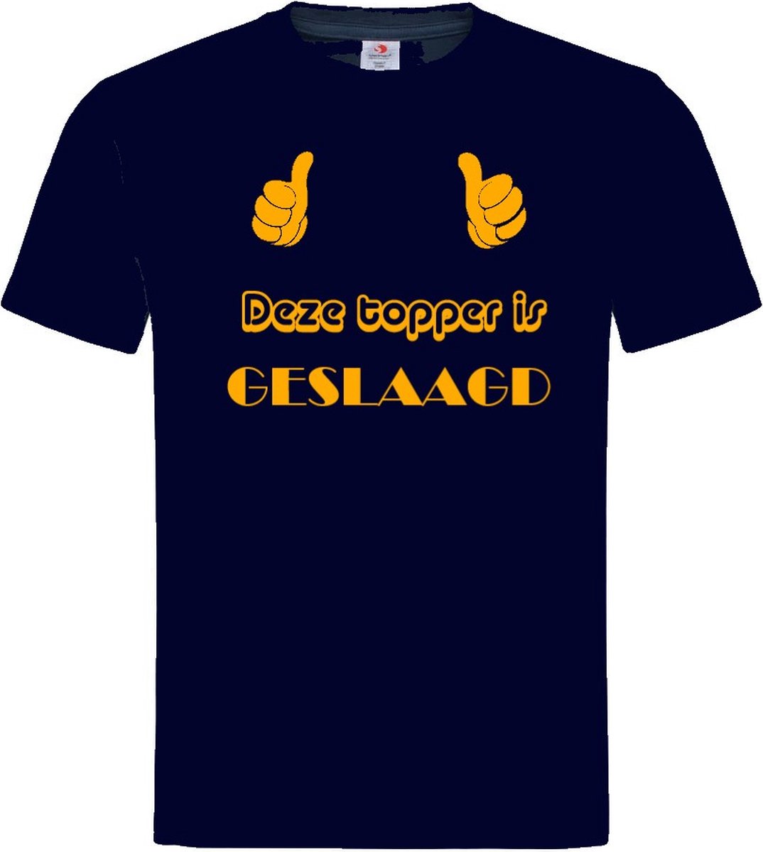 Grappig T-shirt - Deze topper is geslaagd - maat 3XL - het kadoshoppie