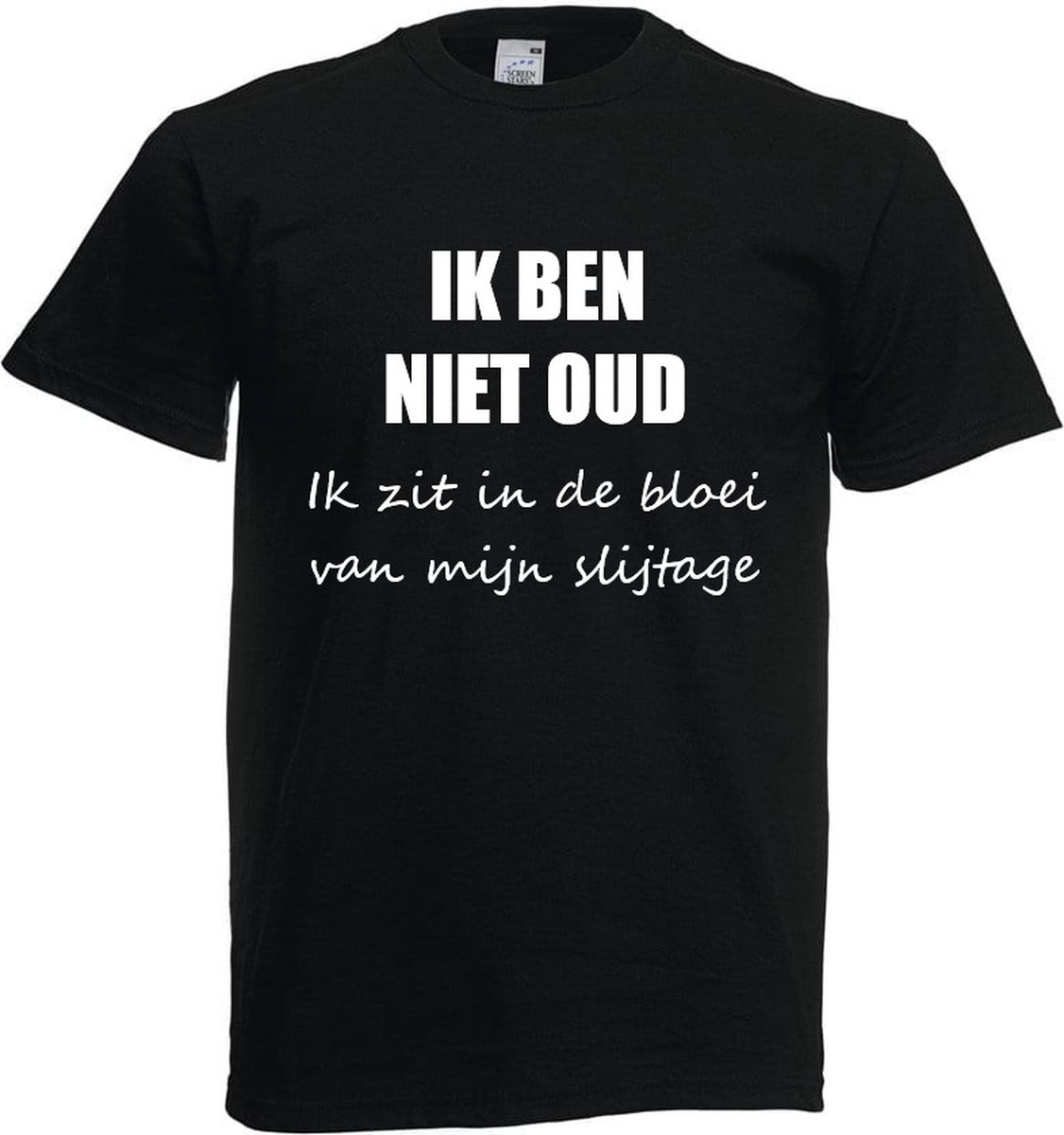 Grappig T-shirt - Maat XXL - ik ben niet oud - Hetkadoshoppie