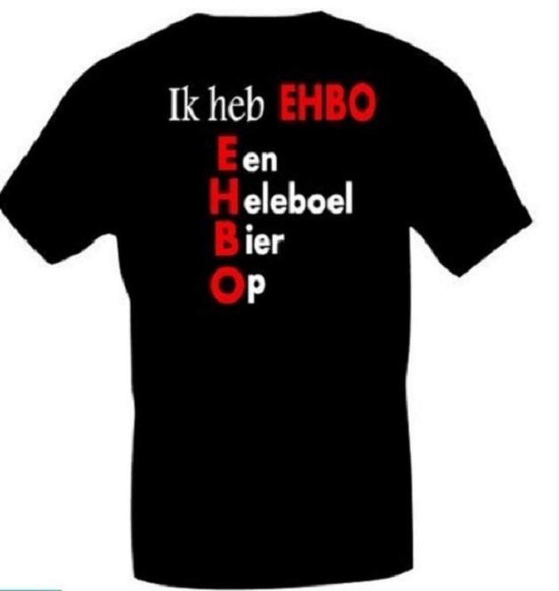 T-shirt een heleboel bier op. maat 5XL