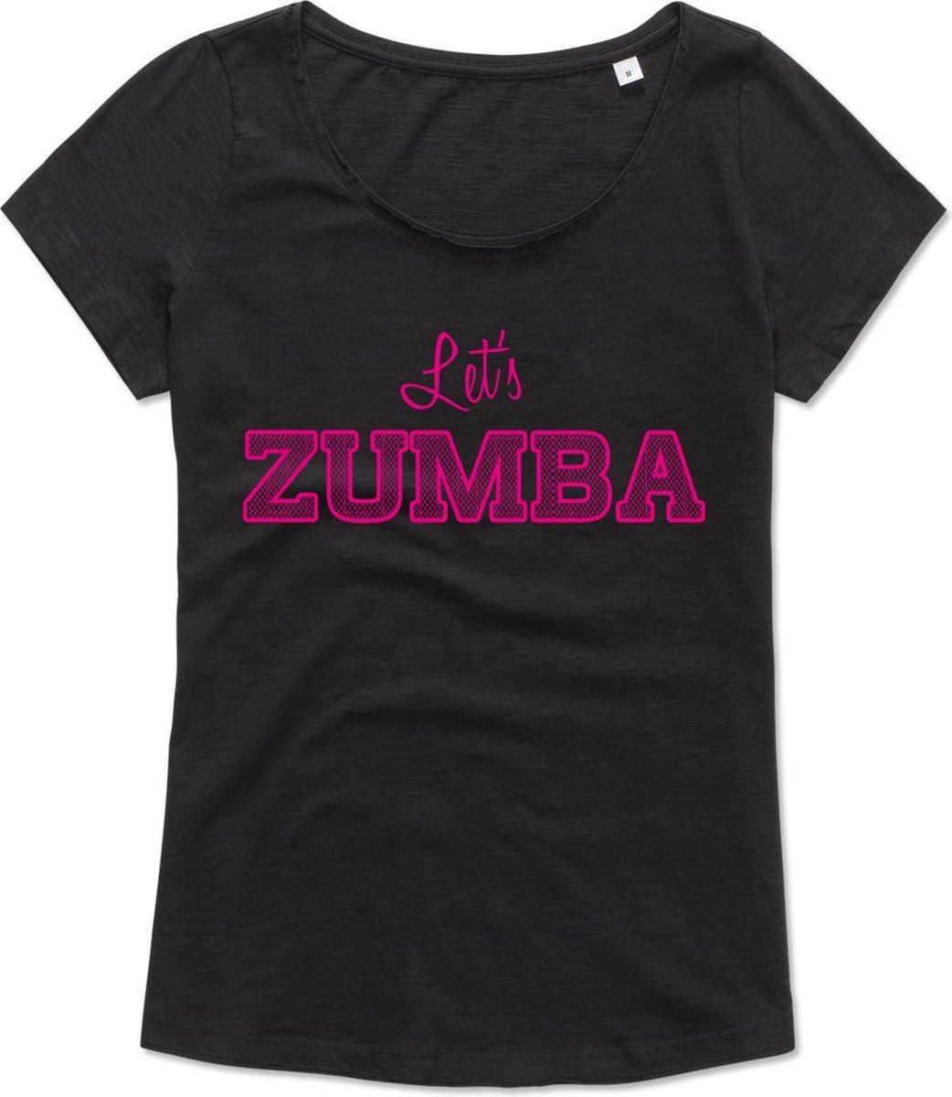 Zumba T-shirt - Workout T-shirt - Dance T-shirt, dans t-shirt, sport t-shirt, Gym T-shirt, Lifestyle T-shirt - Lets Zumba – L