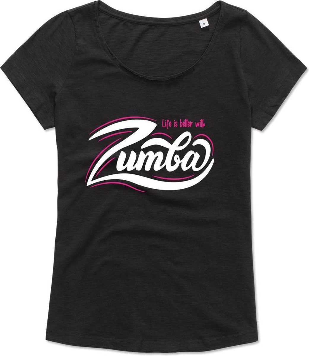 Zumba T-shirt - oversized - Workout T-shirt - Dance T-shirt, dans t-shirt, sport t-shirt, Gym T-shirt, Lifestyle T-shirt - S