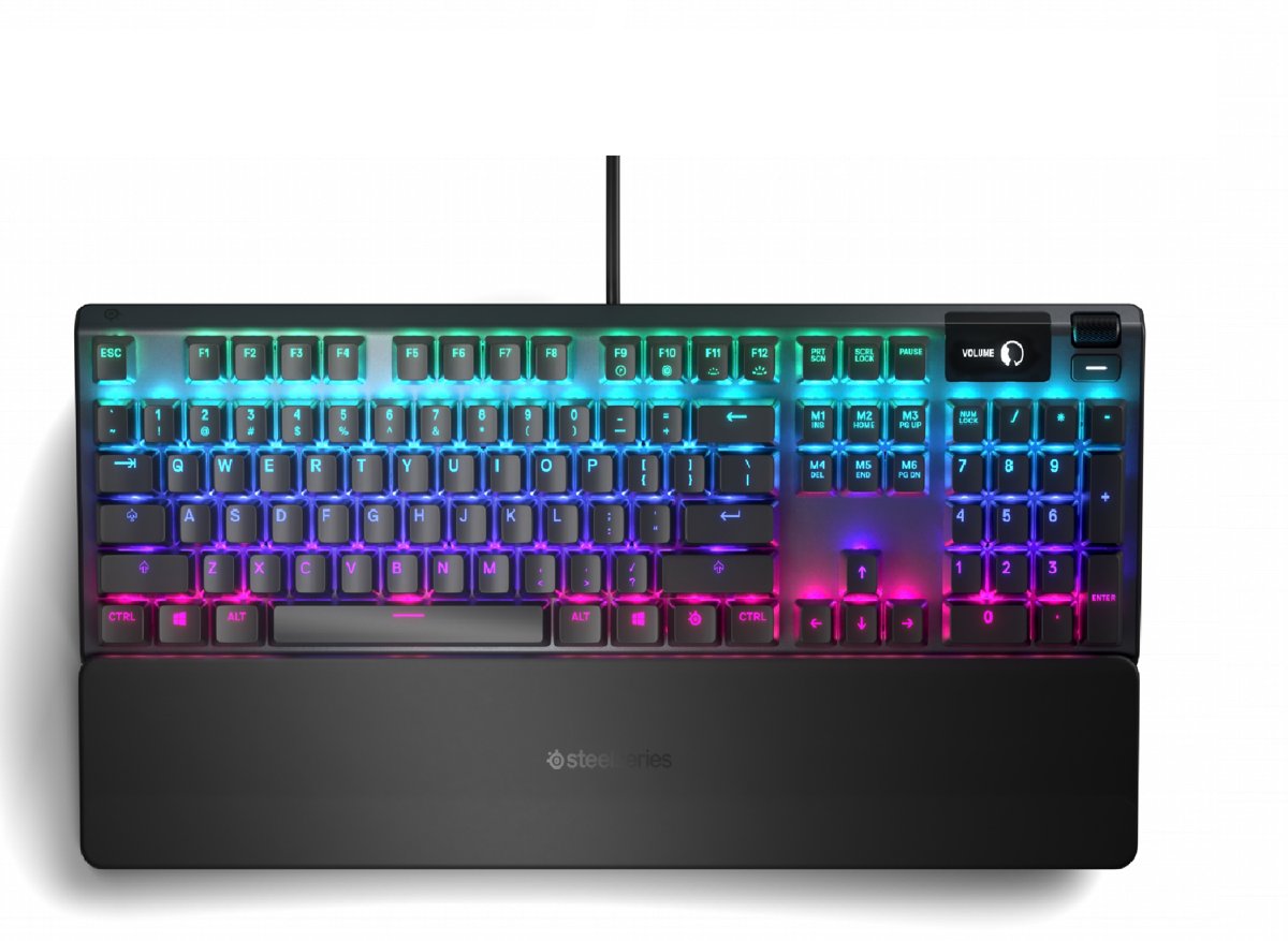 SteelSeries Apex 5 RGB Hyrbide Mechanisch Gaming Toetsenbord - Qwerty - Zwart