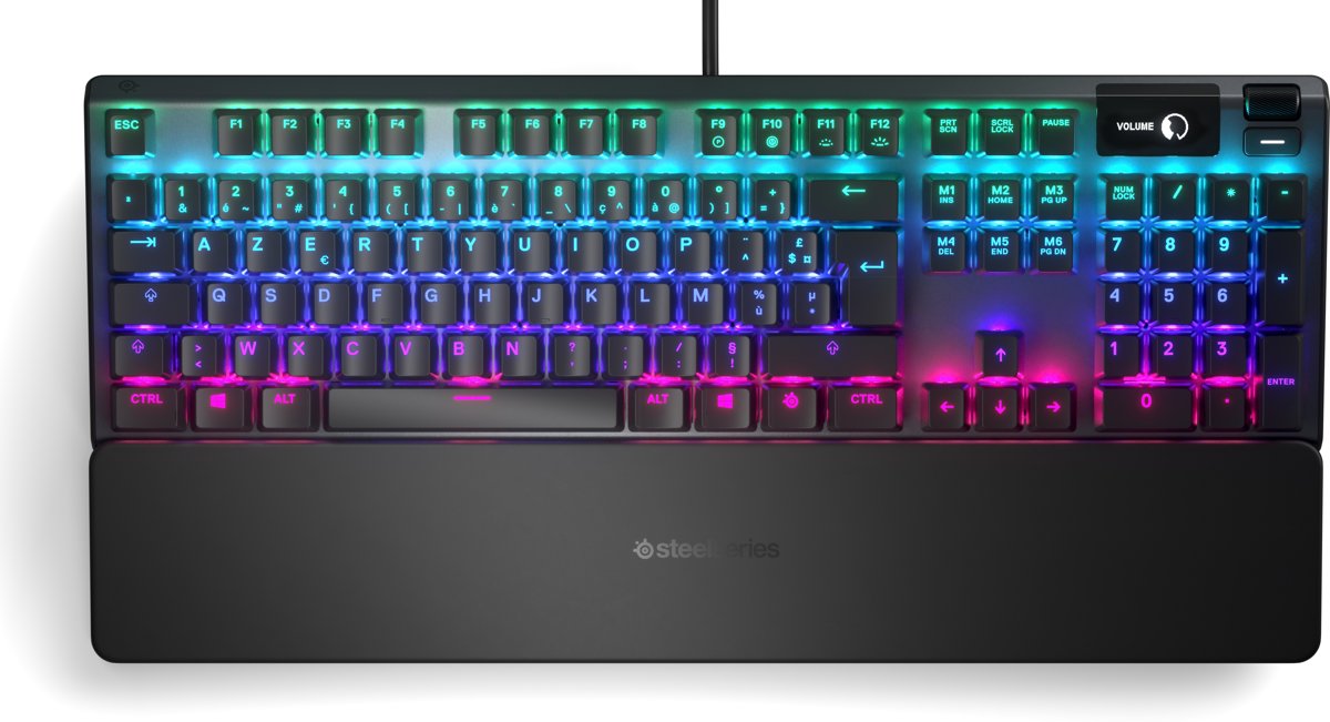 SteelSeries Apex 5 RGB Semi Mechanisch Gaming Keyboard - FR Azerty - Zwart