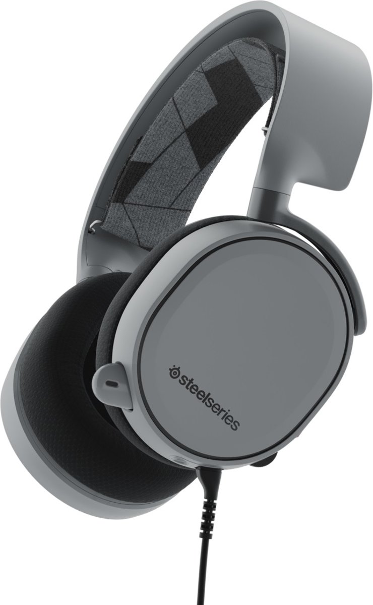 SteelSeries Arctis 3 - Surround Gaming Headset - Steel Grijs - Multi Platform