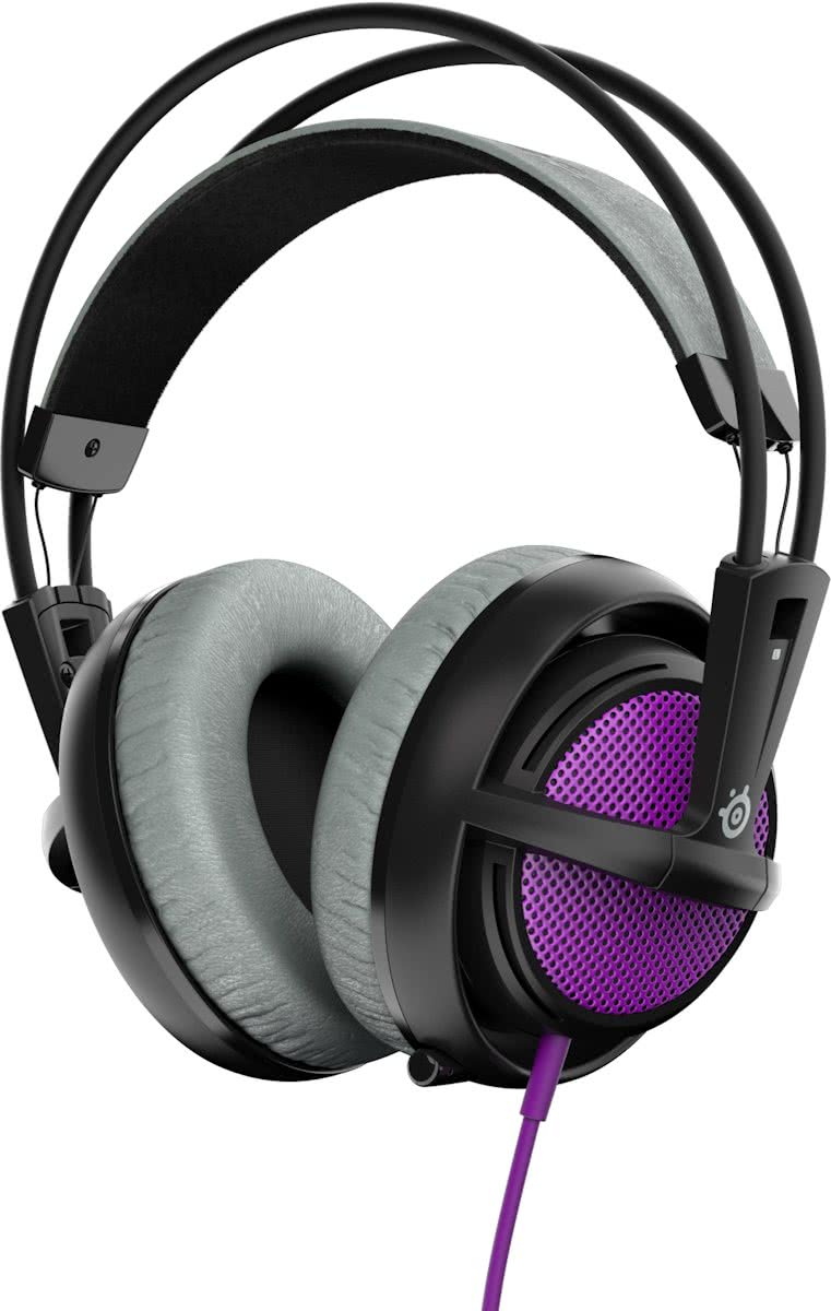 SteelSeries Siberia 200 - Gaming Headset - Sakura Purple - Multi-Platform