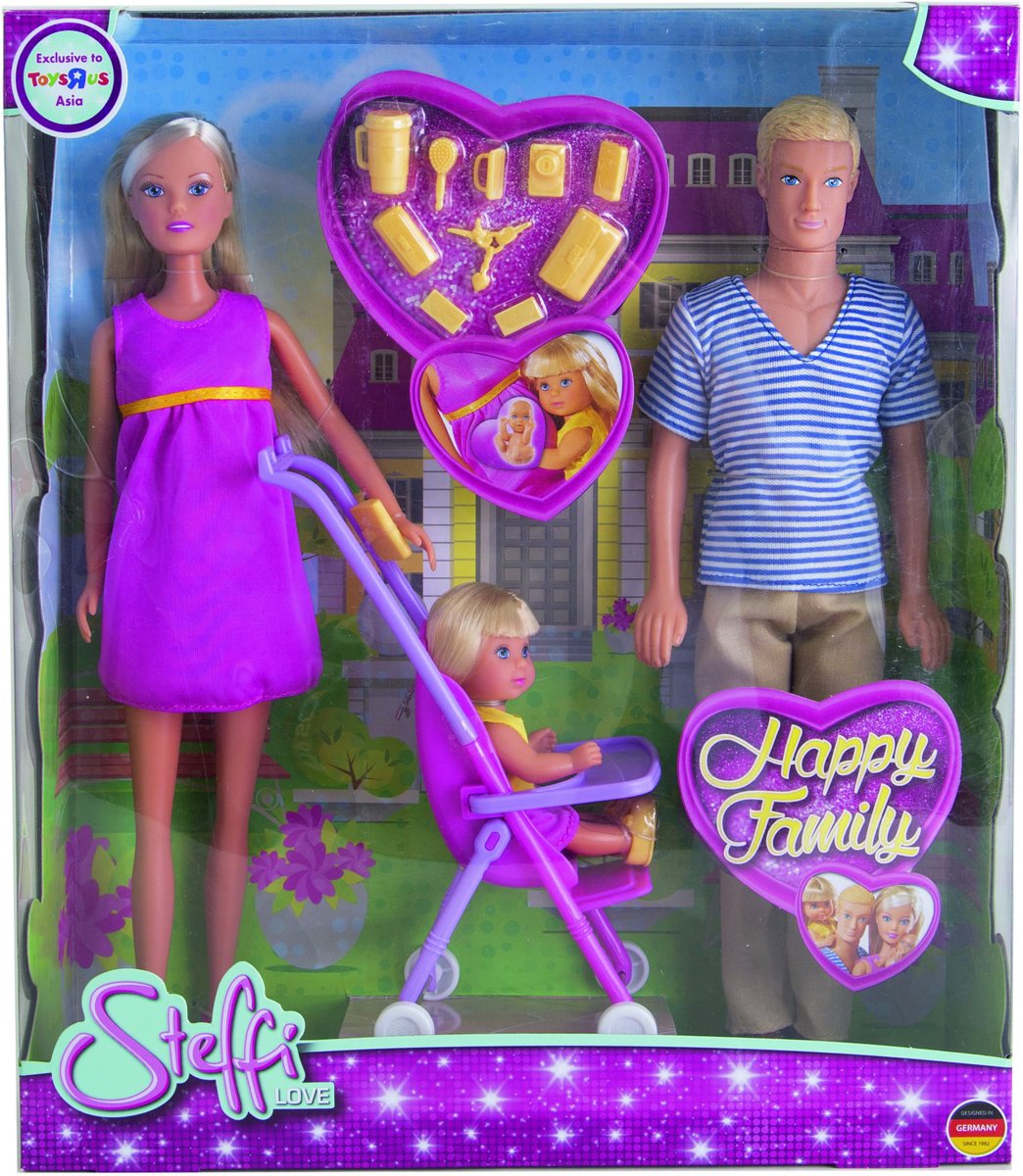 Simba Steffi Love Happy Family - speelfigurenset