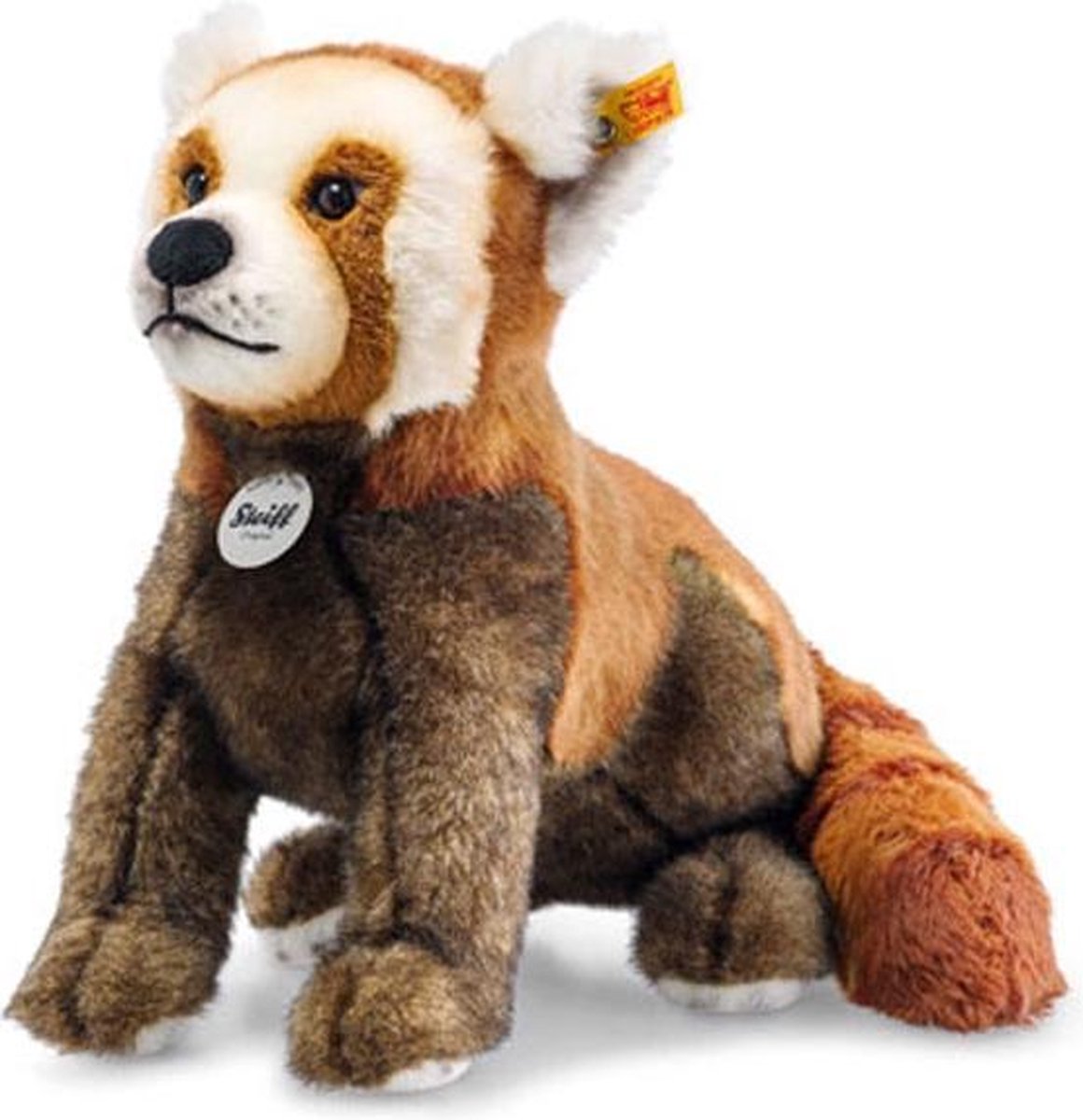 Steiff Bendi rode panda 30 cm. EAN 024443