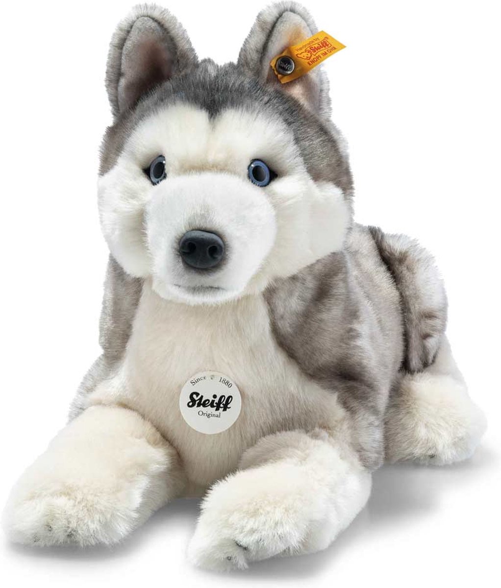 Steiff Bernie Husky hond 33 cm. EAN 067891