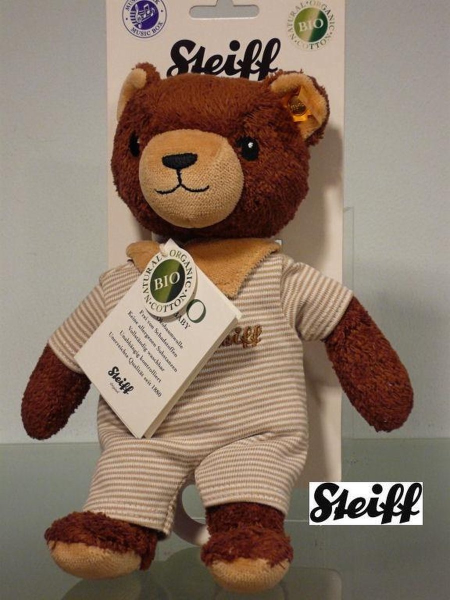 Steiff EAN 237676 BABY MUZIEKDOOS BASTI TEDDY BEER