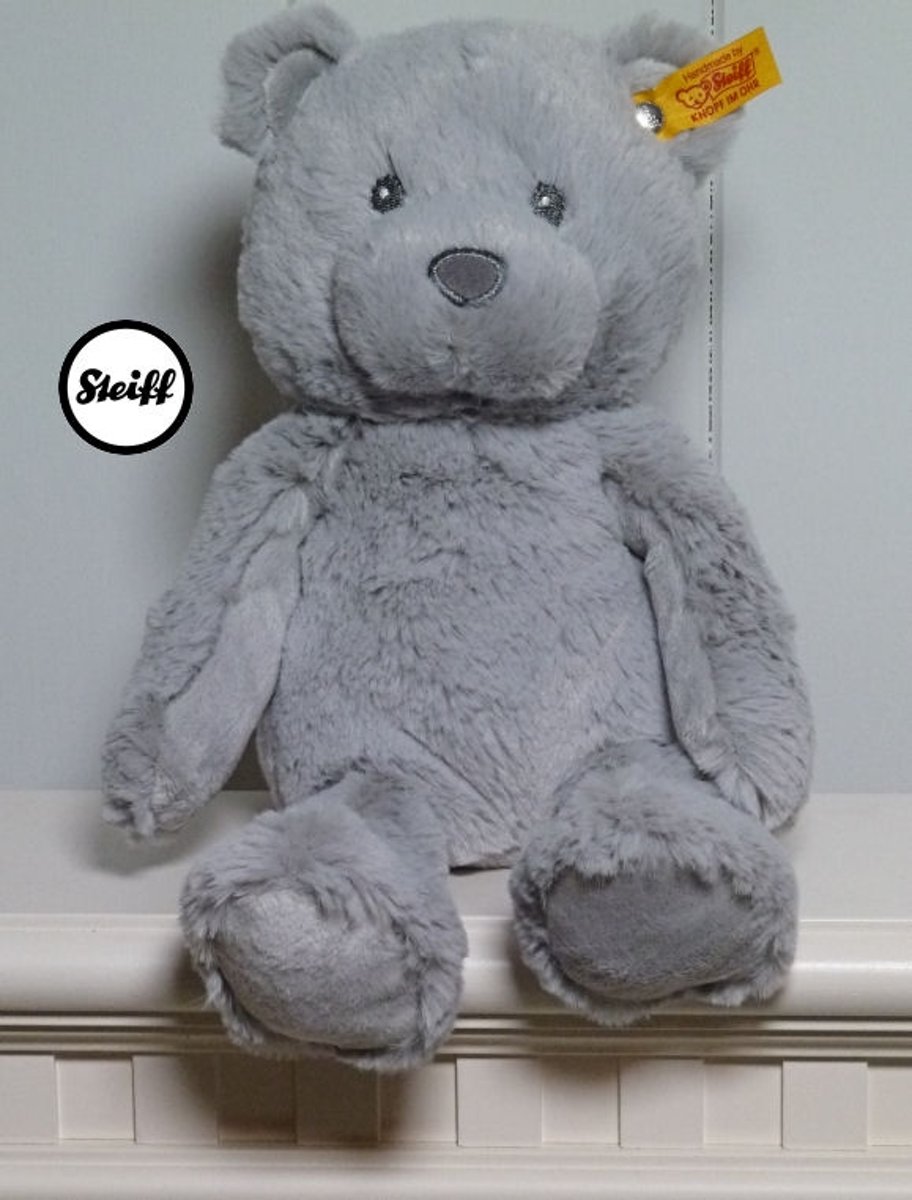   EAN 241543 SOFT CUDDLY FRIENDS GRIJZE TEDDYBEER BEARZY 28 cm