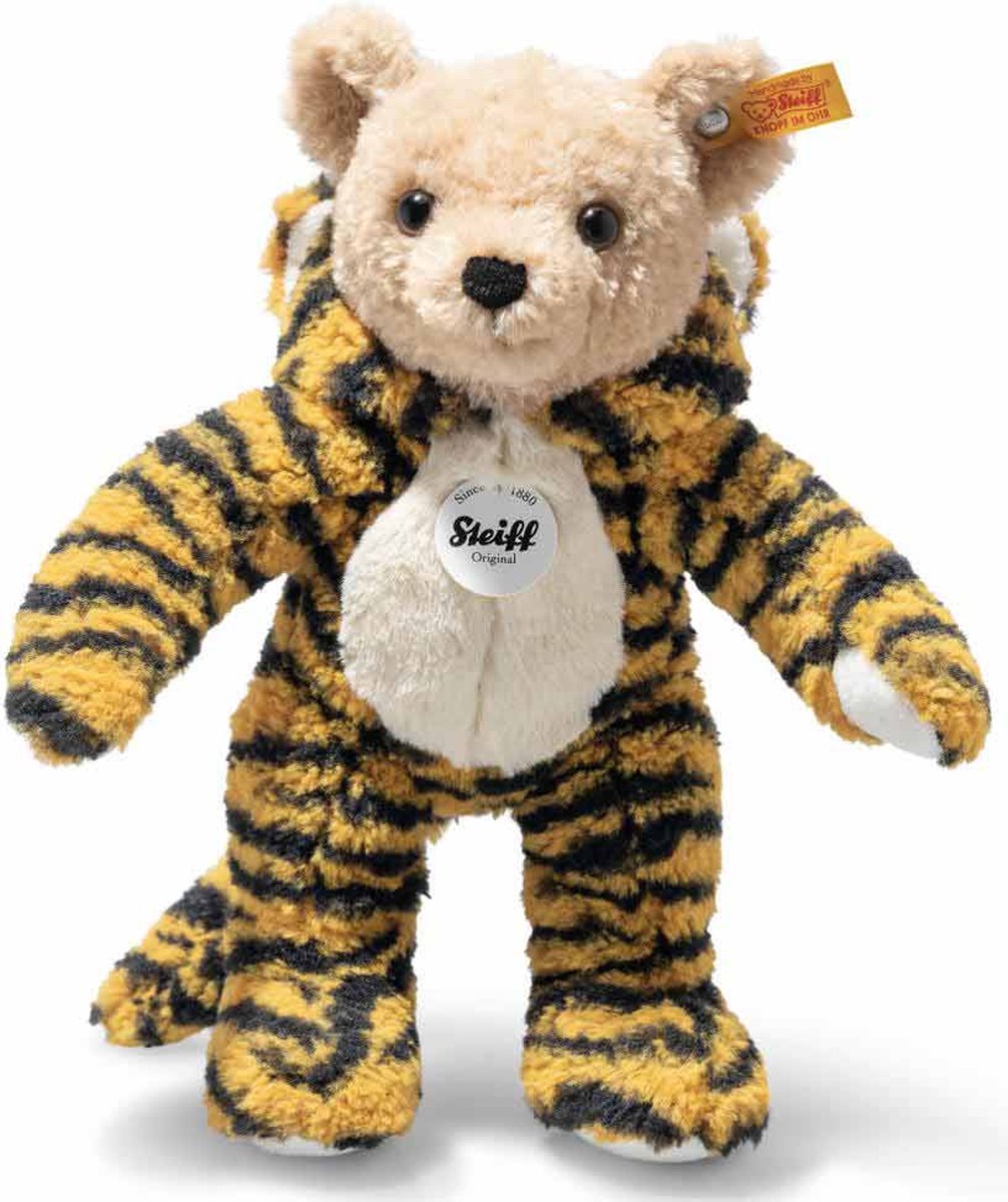 Steiff Hoodie teddy bear Tijger 27 cm. EAN 113161