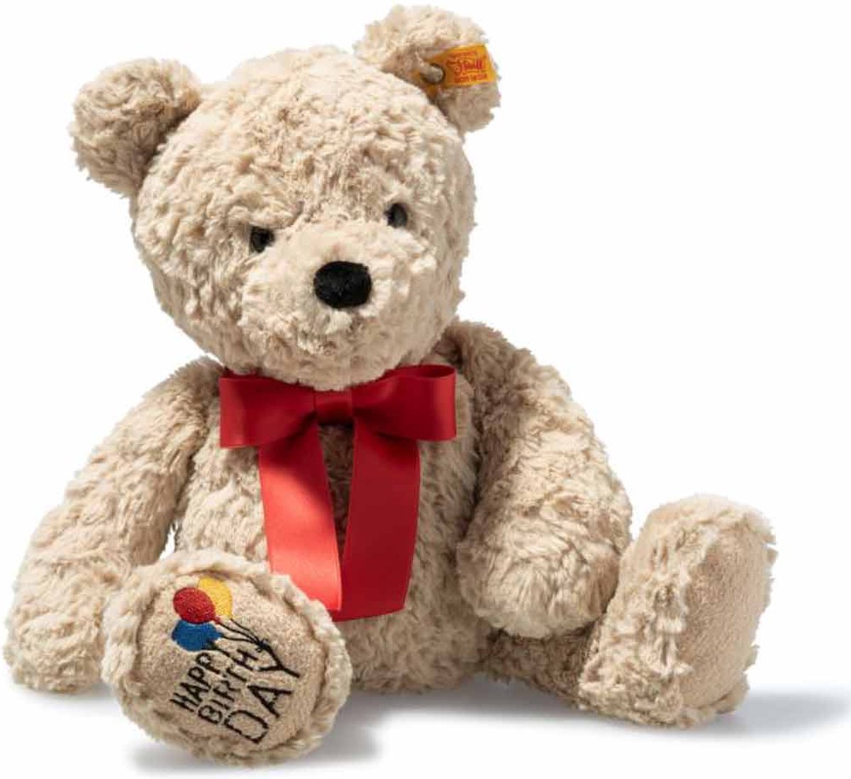 Steiff Jimmy Teddybeer Happy Birthday 35 cm. EAN 114069