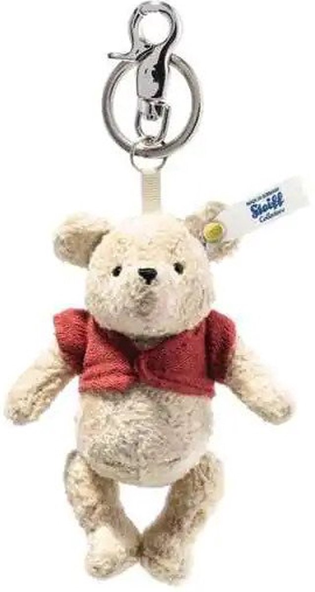 Steiff Pooh sleutelhanger 12 cm. EAN 355905