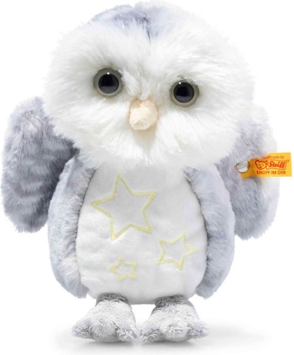 Steiff Wittie Uil glow in the dark 19 cm. EAN 067921