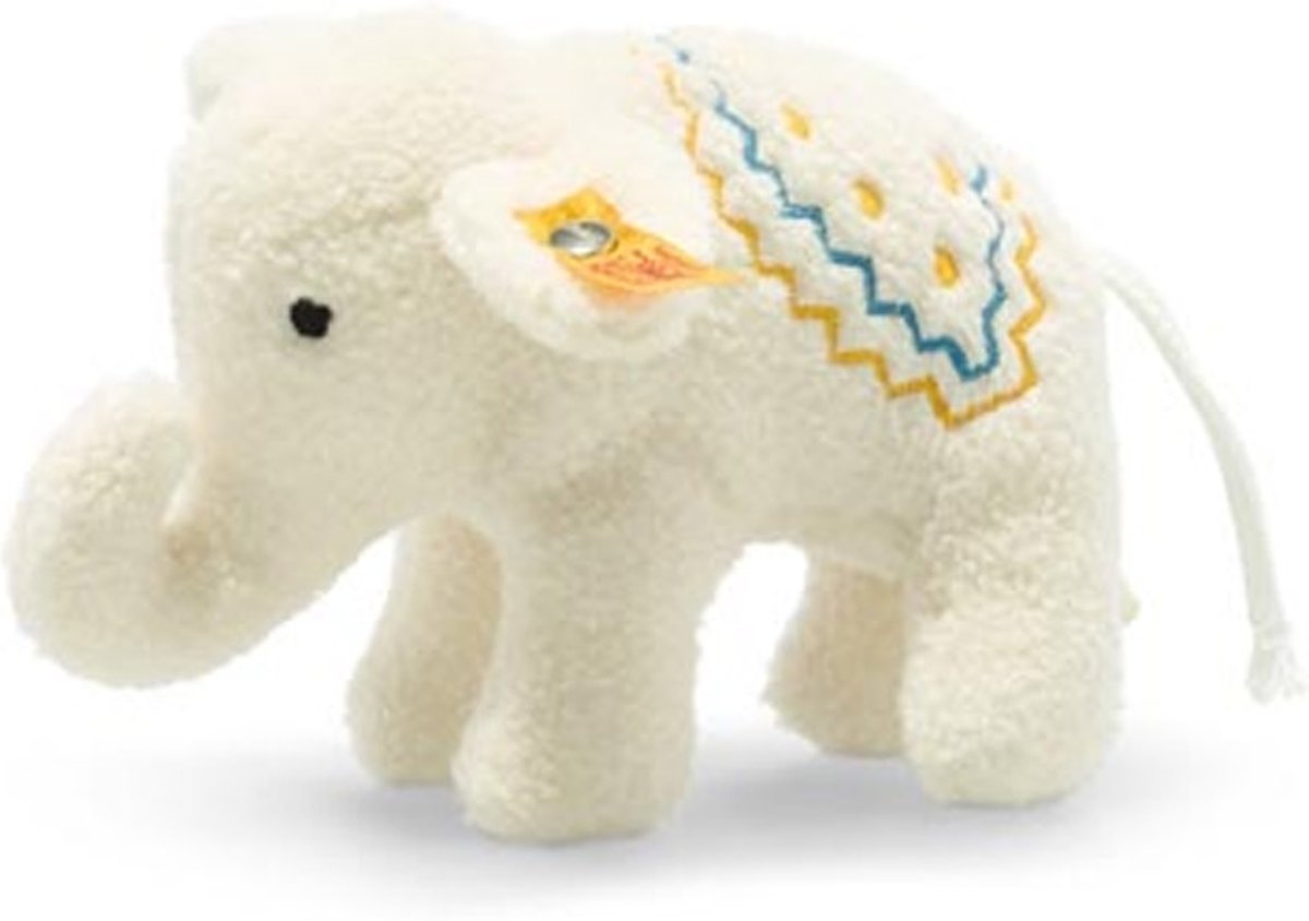 Steiff olifant rammelaar 10 cm. EAN 241147