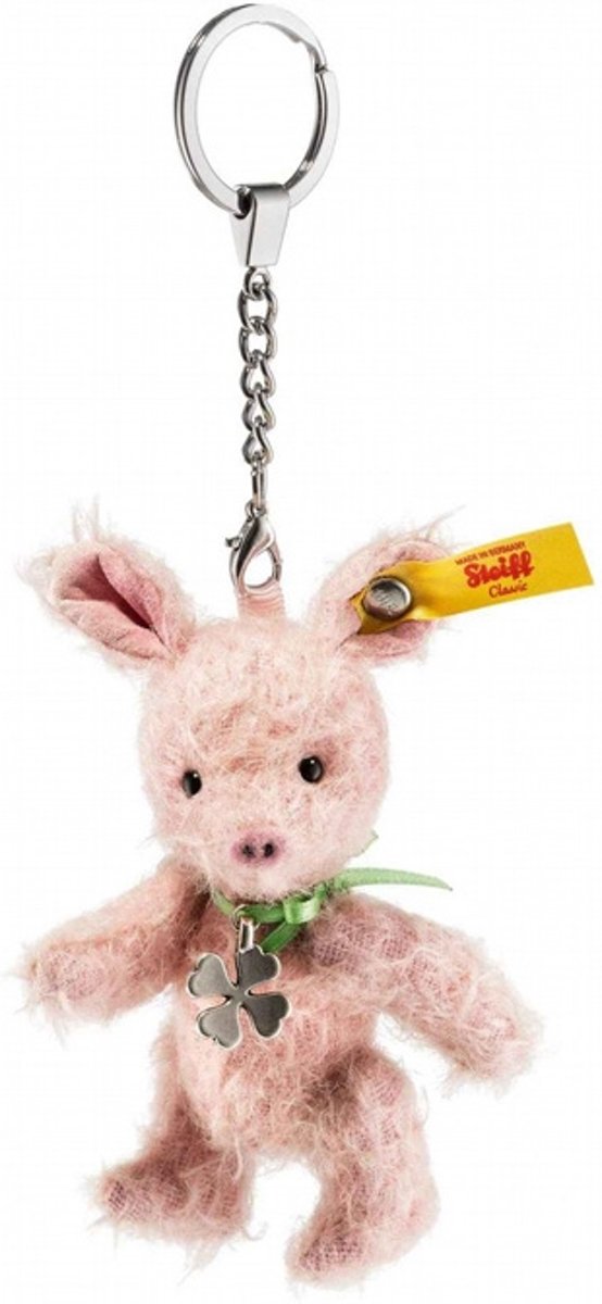 Steiff sleutelhanger klein varken 10 cm. EAN 040320