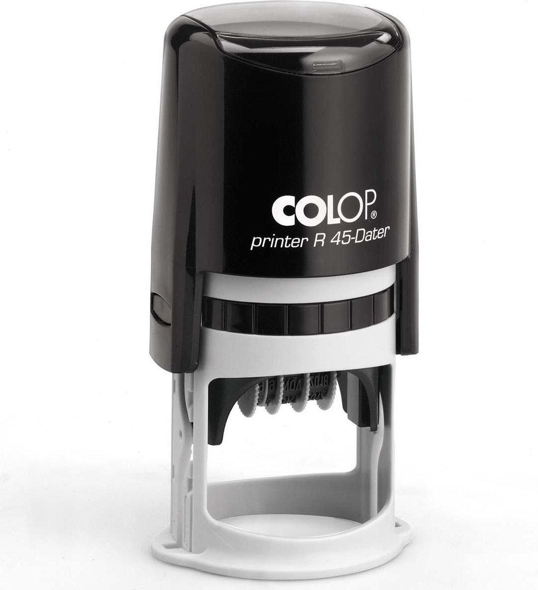 Colop Printer R45/D Blauw - Stempels - Datum stempel Nederlands - Stempel afbeelding en tekst