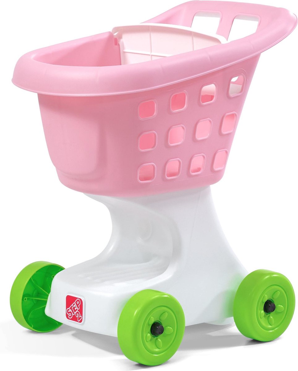 Step2 Speelgoed boodschappenwagen - Little Helper’s Shopping Cart - Roze