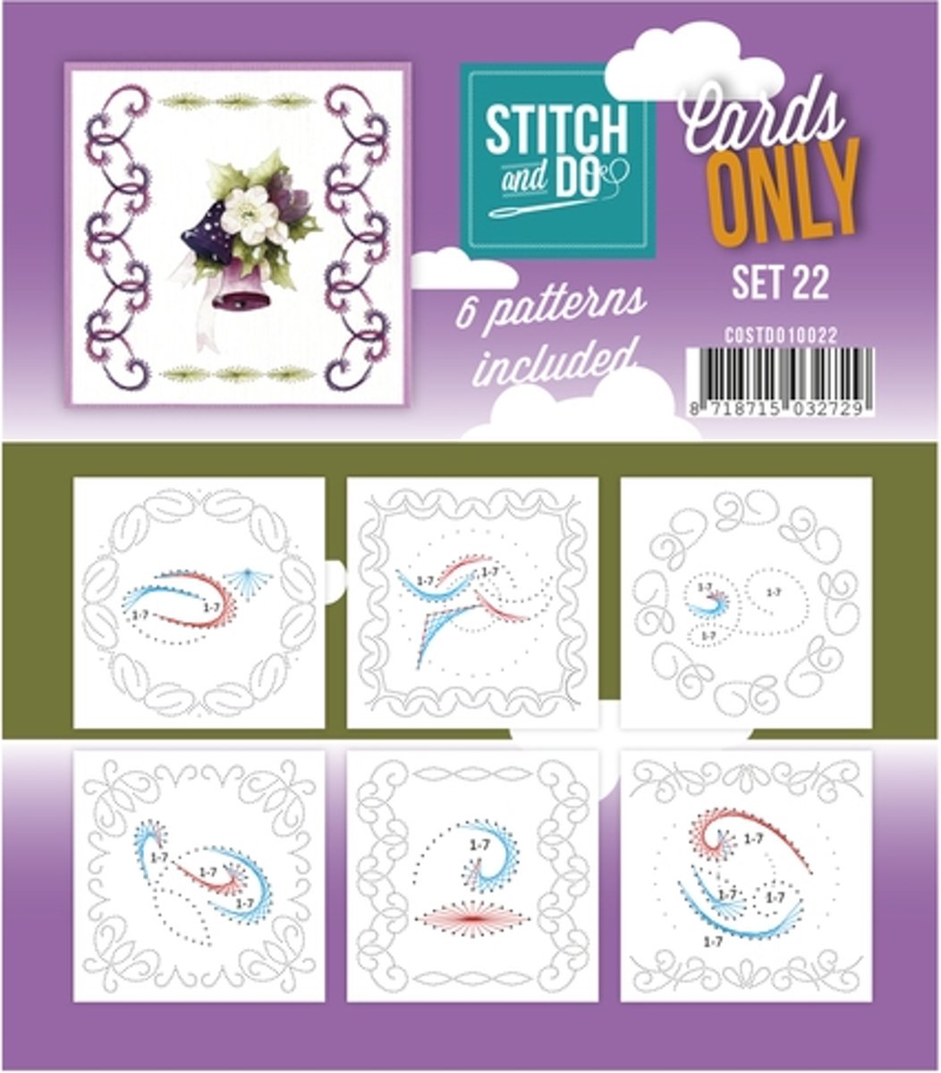 Stitch & Do - Cards Only- Set 22