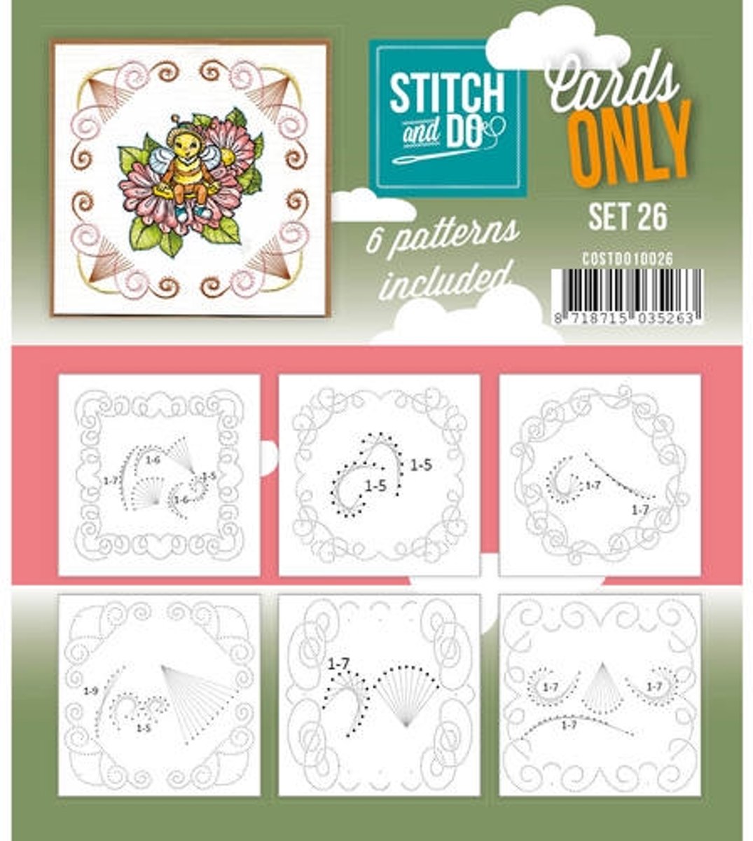 Stitch & Do - Cards Only- Set 26