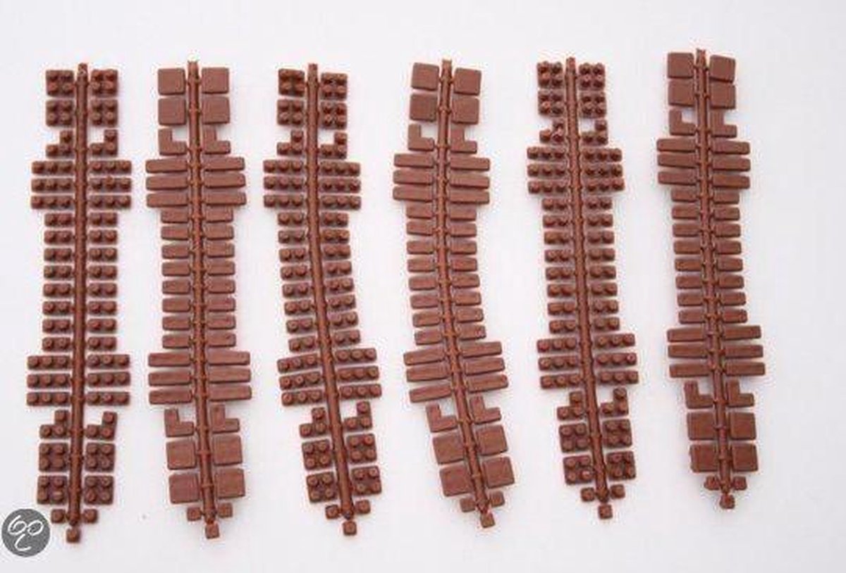   Kleurstrips 6 stuks donkerbruin