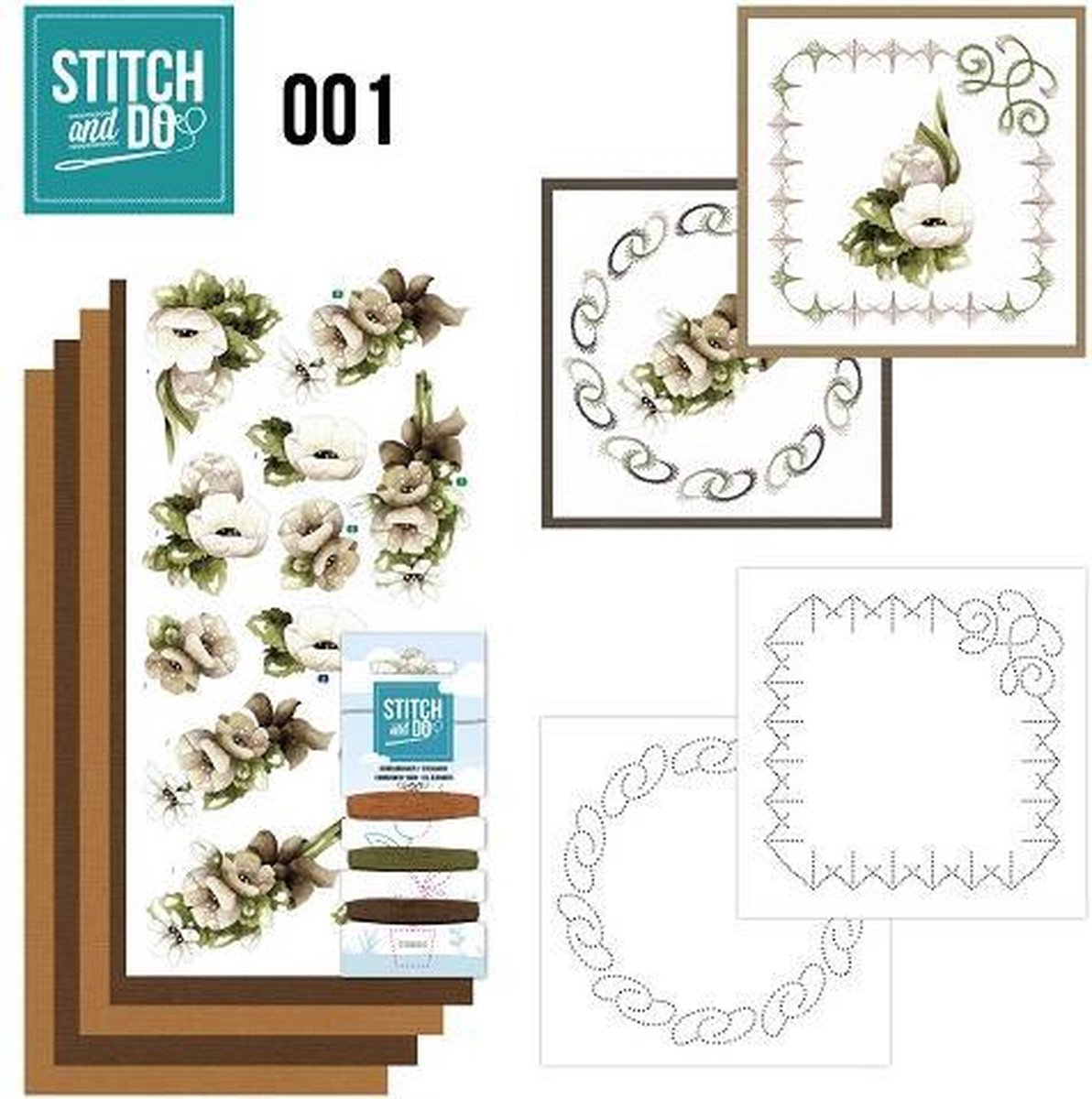 Stitch and Do 1 - Bloemen