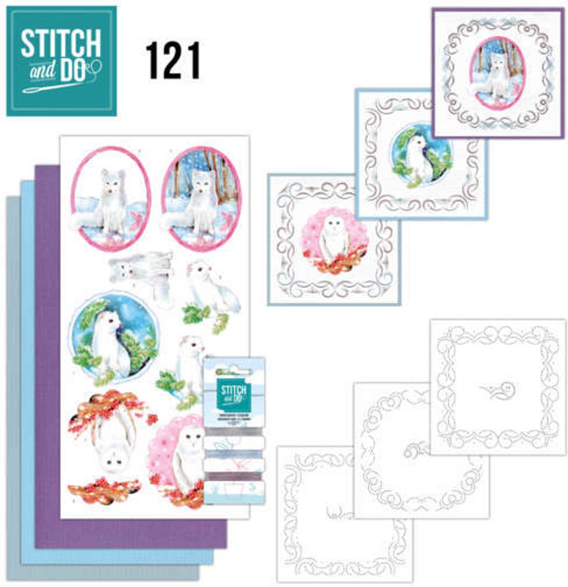 Stitch and Do 121 - Winter Friends