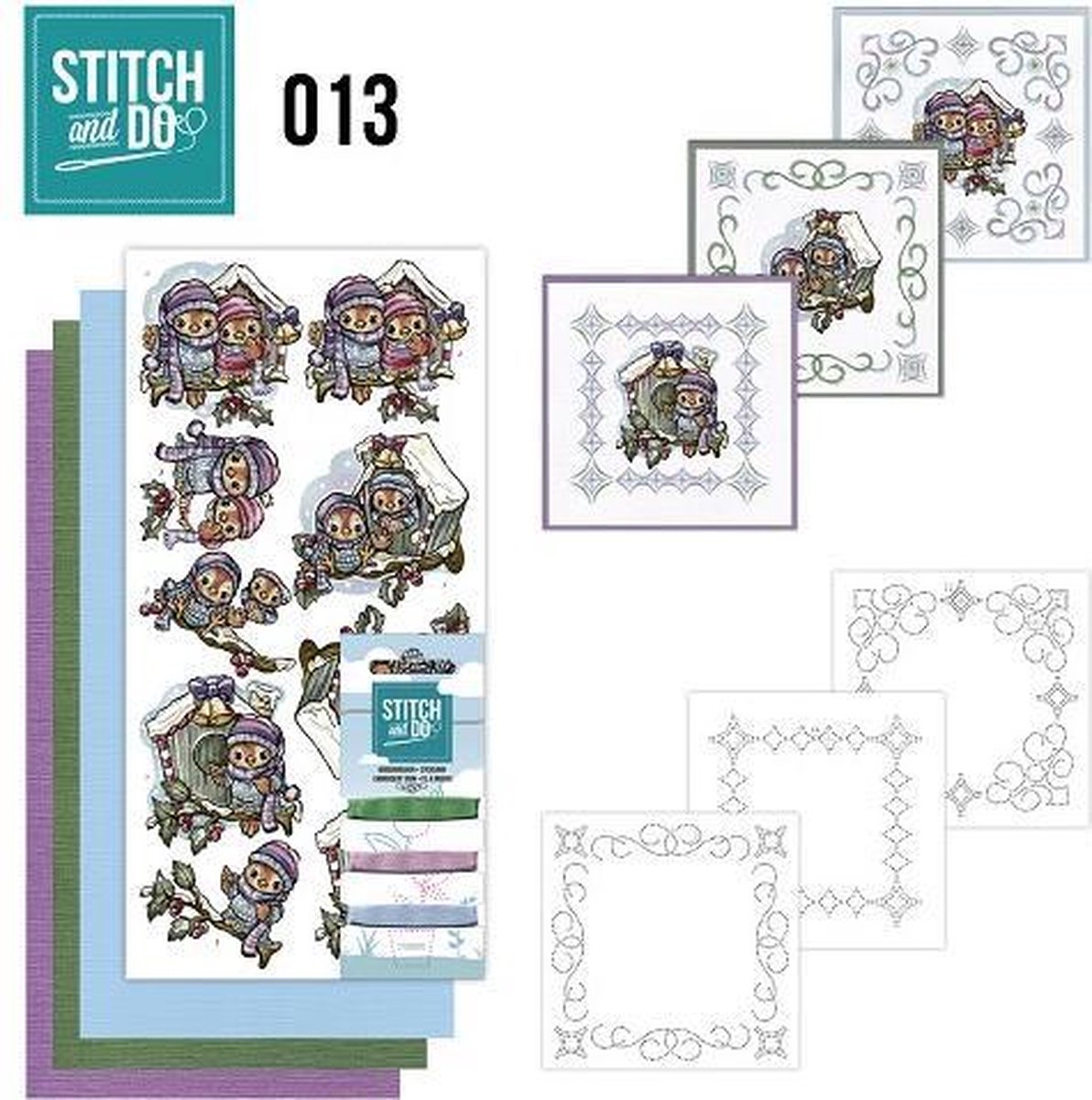 Stitch and Do 13 - Vogelhuisjes