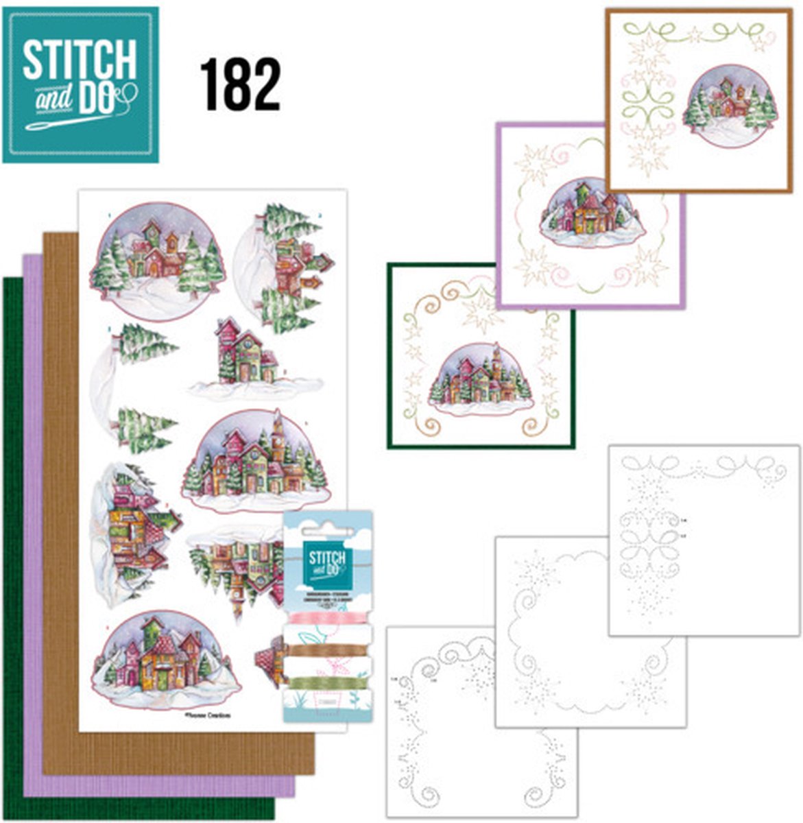 Stitch and Do 182 - Yvonne Creations - Christmas Miracle