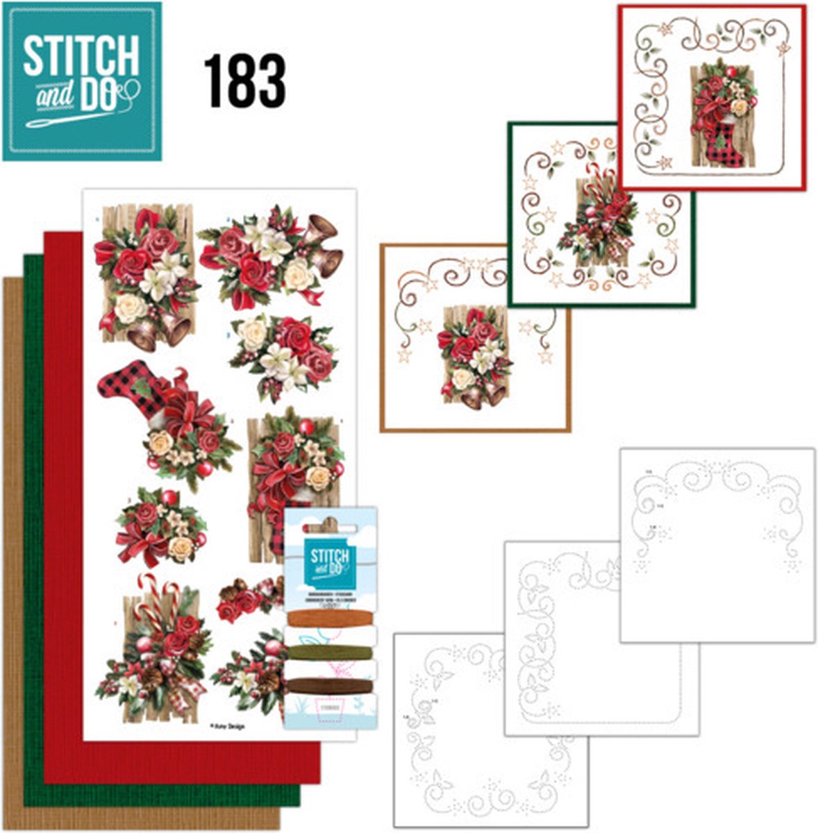 Stitch and Do 183 - Amy Design - From Santa with Love