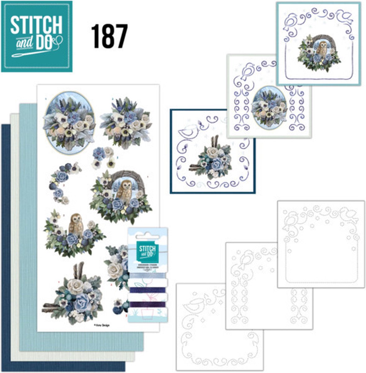 Stitch and Do 187 - Amy Design - Whispers of Winter