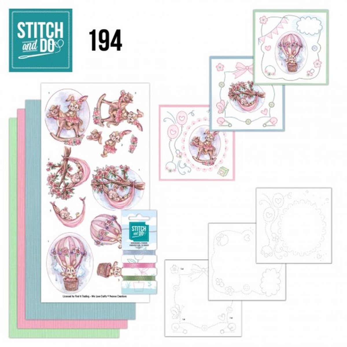 Stitch and Do 194 - Yvonne Creations - Hello World