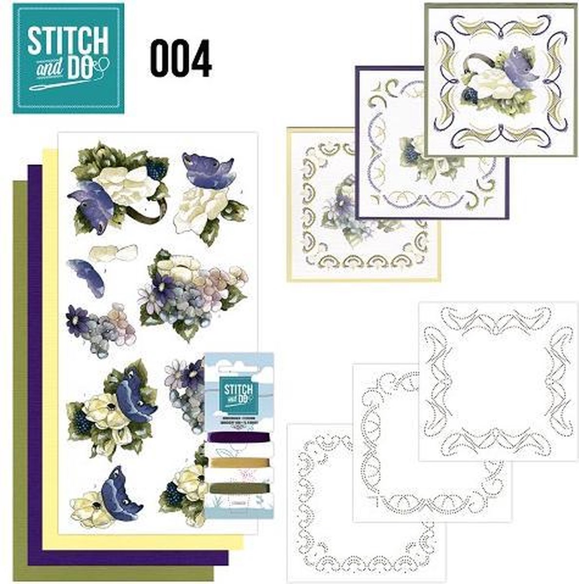 Stitch and Do 4 - Voorjaarsbloemen