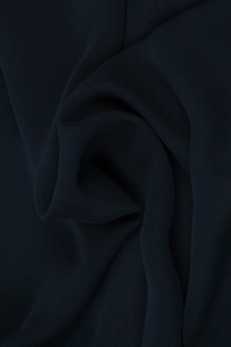 Chiffon stof - Marineblauw - 15 meter