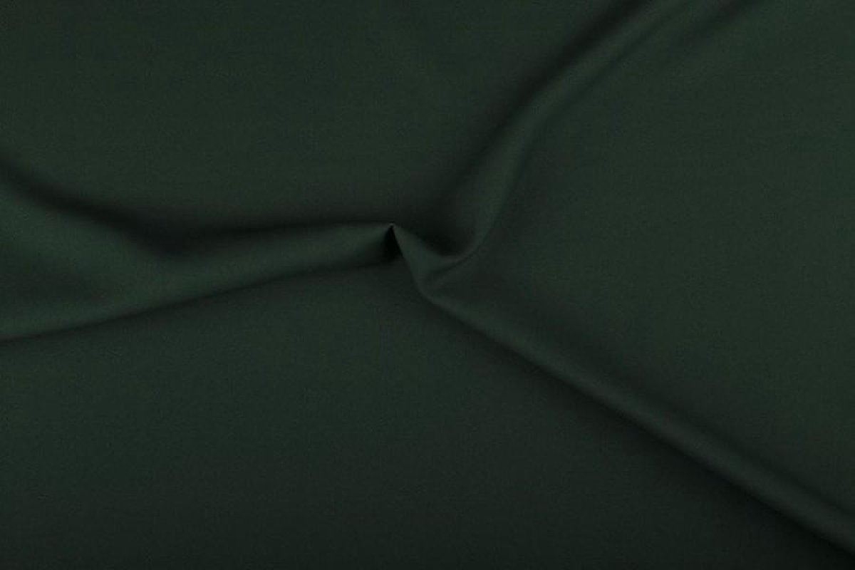Texture/Polyester stof - Donkergroen - 10 meter