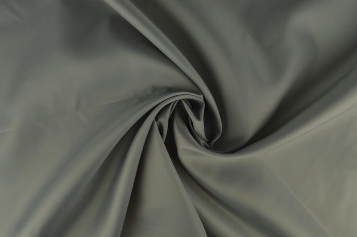 Voeringstof - Zilvergrijs - 150cm breed - 15 meter